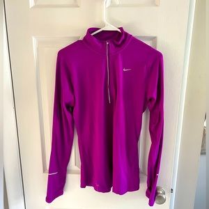 Nike dri-fit quarter zip, perfect condition